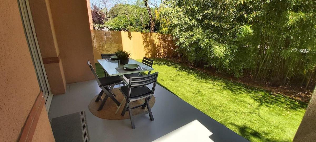 Les Capitouls - Avec Entree Autonome, Clim Neuve, Jardin, Parking Prive & Sa Piscine ! - Leilighet Toulouse Eksteriør bilde